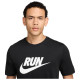 Nike Ανδρική κοντομάνικη μπλούζα Dri-Fit Swoosh Run Tee